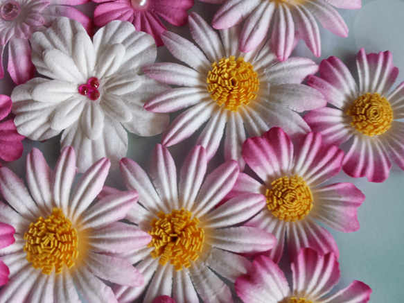 ピンク系のお花セット 3枚目の画像