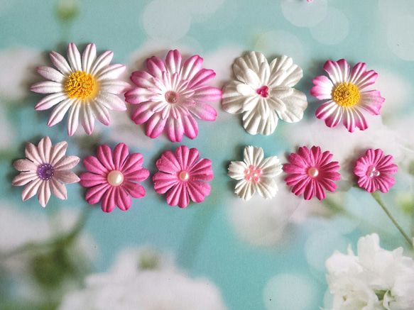 ピンク系のお花セット 4枚目の画像