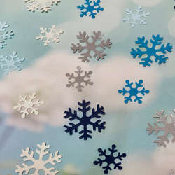 【New♪】冬空に舞う雪の結晶 3枚目の画像