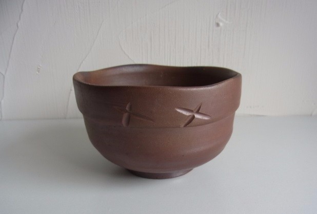 格安　備前焼抹茶碗　桐箱なし