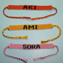 オリジナルミサンガ 2枚目の画像