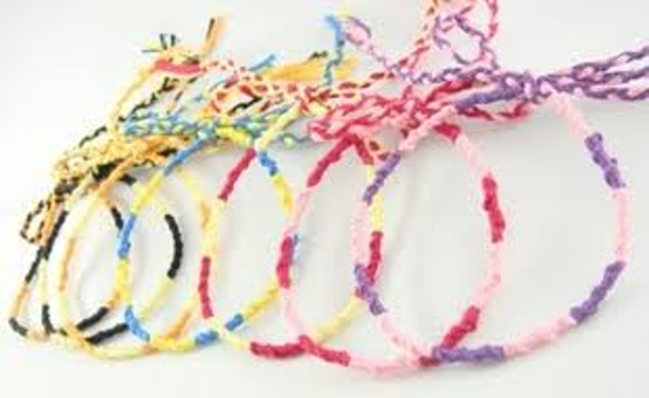 オリジナルミサンガ 4枚目の画像