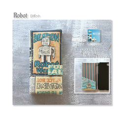 選べる仕様☆ロボット☆手帳型スマホケース 1枚目の画像