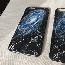 iPhone6/6sケース◎ハンドメイド◎宇宙 1枚目の画像