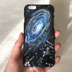 iPhone6/6sケース◎ハンドメイド◎宇宙 2枚目の画像