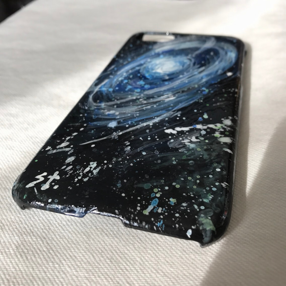 iPhone6/6sケース◎ハンドメイド◎宇宙 3枚目の画像