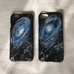 iPhone6/6sケース◎ハンドメイド◎宇宙 4枚目の画像