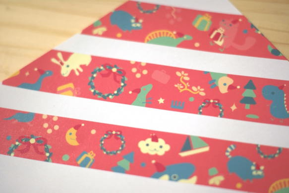 【ロンリープラネット2.0]紙テープ - クリスマスパーティー 5枚目の画像