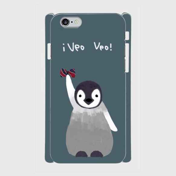 [IPhone8 / 8Plus相應] Omase企鵝我VEO VEO！[每個模型相應]硬殼057 第3張的照片