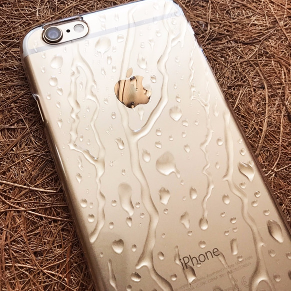 【再販】濡れてる？！水没ケース Ame 【iPhone7・各機種対応】078 4枚目の画像