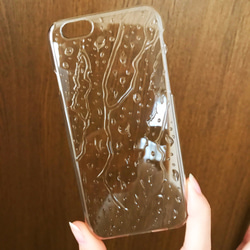 【再販】濡れてる？！水没ケース Ame 【iPhone7・各機種対応】078 5枚目の画像