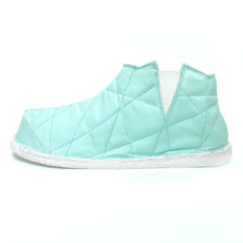 ランダムキルトのキャンバスブーツ アンクルタイプ 5,082円