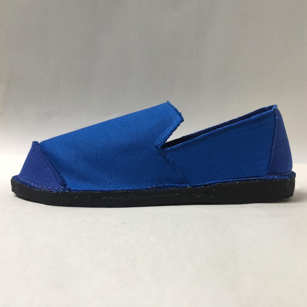 プレーンなキャンバスシューズ