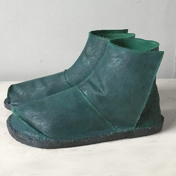 側切帆布靴：防水塗層 第1張的照片