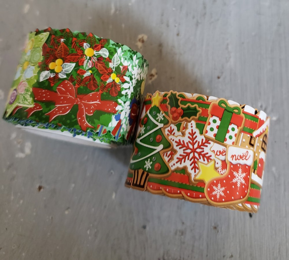 ハロウィン&クリスマスmaskingtape 　（マスキングテープ）　2set　　 4枚目の画像
