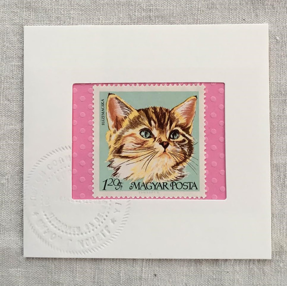 ちいさなartmuseum　hungary　stamp　 1枚目の画像
