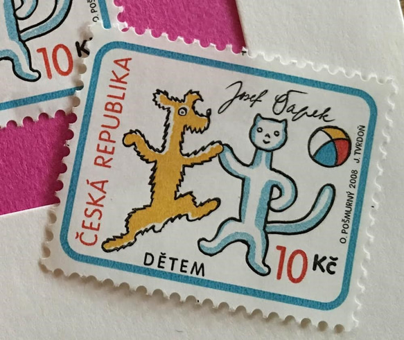 ちいさなartmuseum　Czech　stamp 1枚目の画像