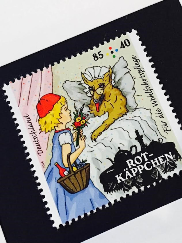 ちいさなartmuseum　　germany　stamp 1枚目の画像