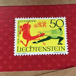 ちいさなartmuseum　Liechtenstein　stamp　2set 2枚目の画像