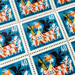 ちいさなartmuseum　germany　stamp　4set 3枚目の画像