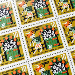 ちいさなartmuseum　germany　stamp　4set 4枚目の画像