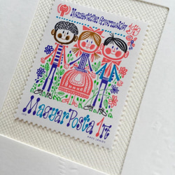 ちいさなartmuseum　 hungary　stamp　 2枚目の画像