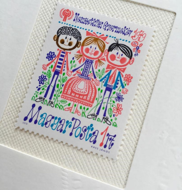 ちいさなartmuseum　 hungary　stamp　 2枚目の画像
