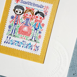 ちいさなartmuseum　 hungary　stamp　 8枚目の画像
