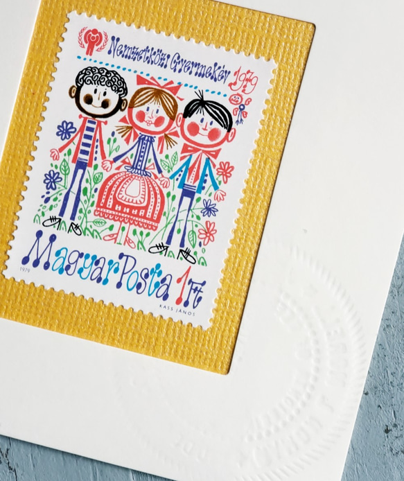 ちいさなartmuseum　 hungary　stamp　 8枚目の画像