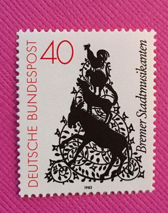 ちいさなartmuseum　　germany　stamp 2枚目の画像