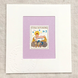 ちいさなartmuseum　Czech　stamp 4枚目の画像