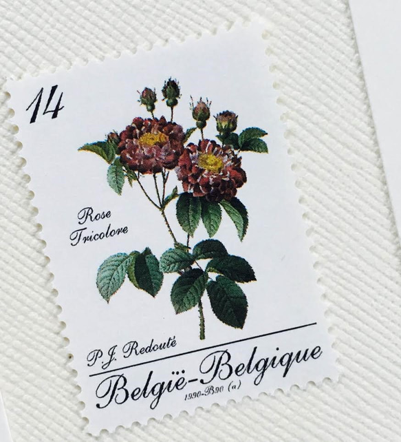 ちいさなartmuseum　 belgium　stamp　 1枚目の画像