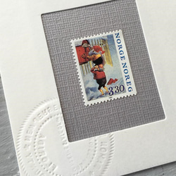 ちいさなartmuseum Norway　stamp　 2枚目の画像