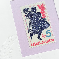 ちいさなartmuseum　№166　Czech　stamp　 1枚目の画像