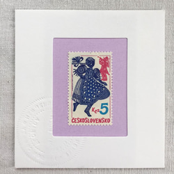 ちいさなartmuseum　№166　Czech　stamp　 2枚目の画像