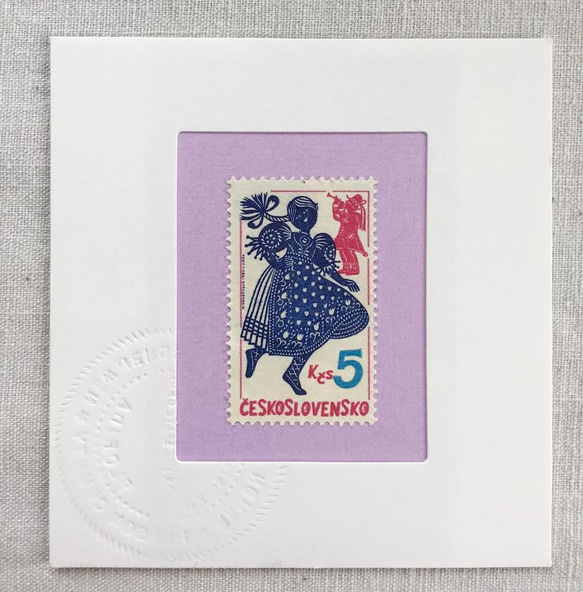 ちいさなartmuseum　№166　Czech　stamp　 2枚目の画像
