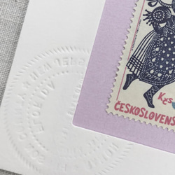 ちいさなartmuseum　№166　Czech　stamp　 4枚目の画像