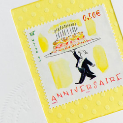 ちいさなartmuseum　france　stamp　 1枚目の画像