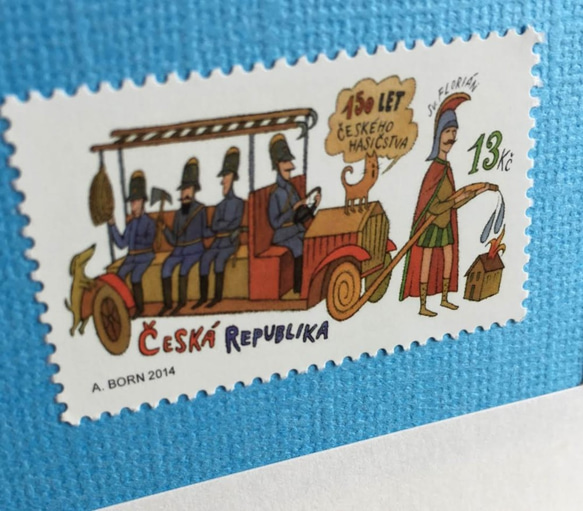 ちいさなartmuseum　　Czech　stamp　 1枚目の画像