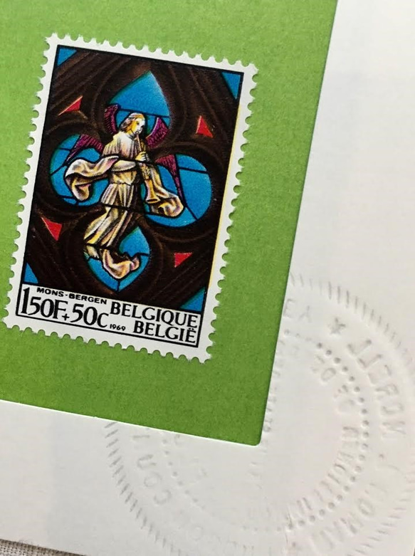 ちいさなartmuseum　　belgium　stamp 1枚目の画像