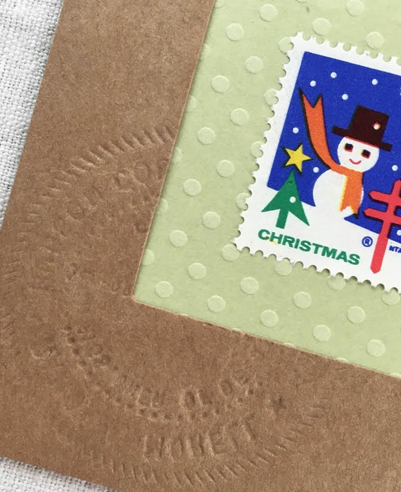 x‘mas sealのartmuseum　USA　stamp 3枚目の画像