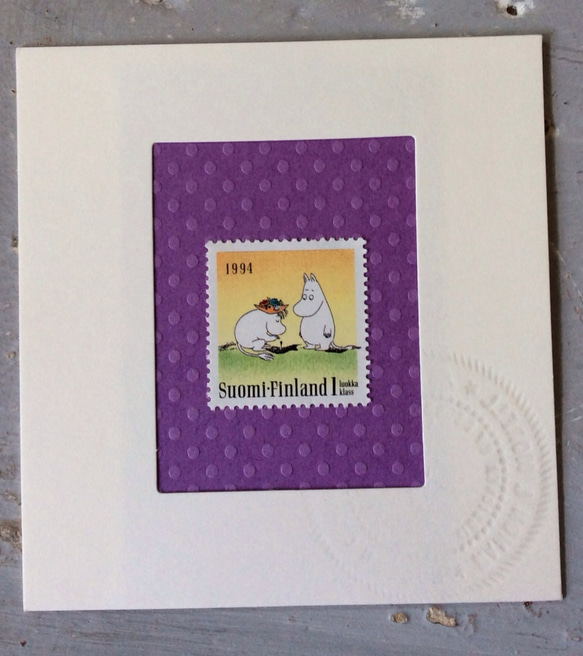 ちいさなartmuseum　FINLAND　　stamp 2set 3枚目の画像