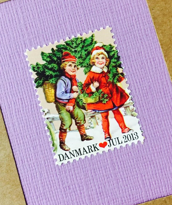 ちいさなartmuseuml　Denmark　xmasseal 2枚目の画像