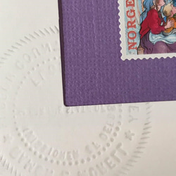ちいさなartmuseum　　NORWAY　stamp 2枚目の画像