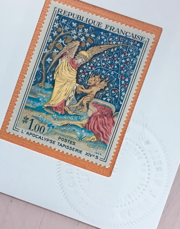 ちいさなartmuseum　france　stamp 1枚目の画像