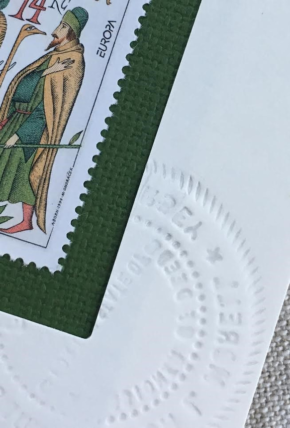 ちいさなartmuseum　 Czech　stamp2set 2枚目の画像