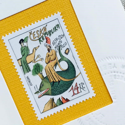 ちいさなartmuseum　 Czech　stamp2set 3枚目の画像