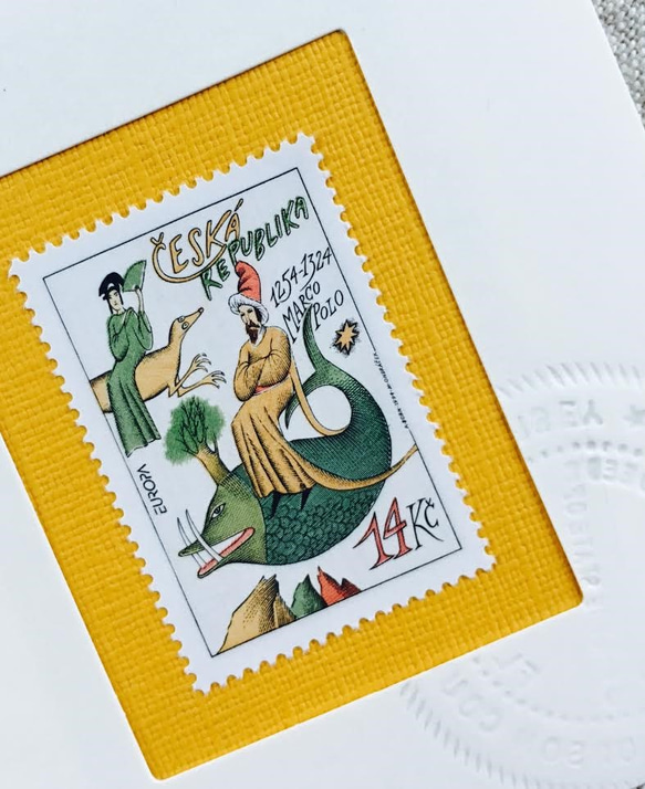 ちいさなartmuseum　 Czech　stamp2set 3枚目の画像