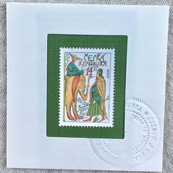 ちいさなartmuseum　 Czech　stamp2set 8枚目の画像