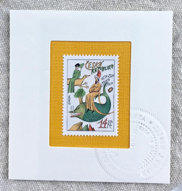 ちいさなartmuseum　 Czech　stamp2set 9枚目の画像